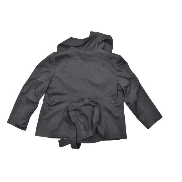 Calvin Klein Black Blazer 20W Plus Size - Double Breasted Lined With Belt - Picture 2 of 8